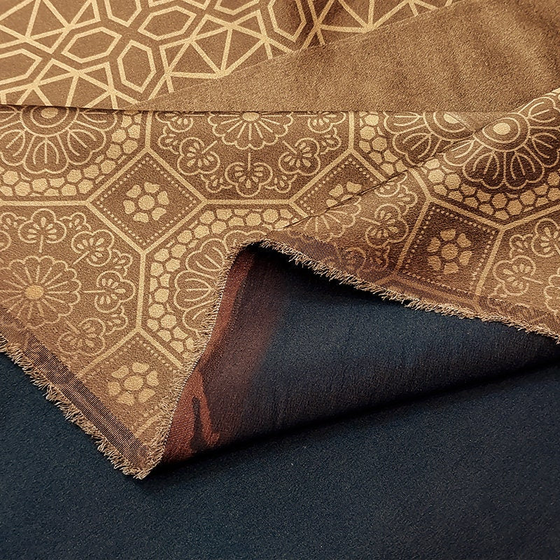 GUYYYT - Handmade 40 Momme Mud Silk Satin Fabric By the Yard