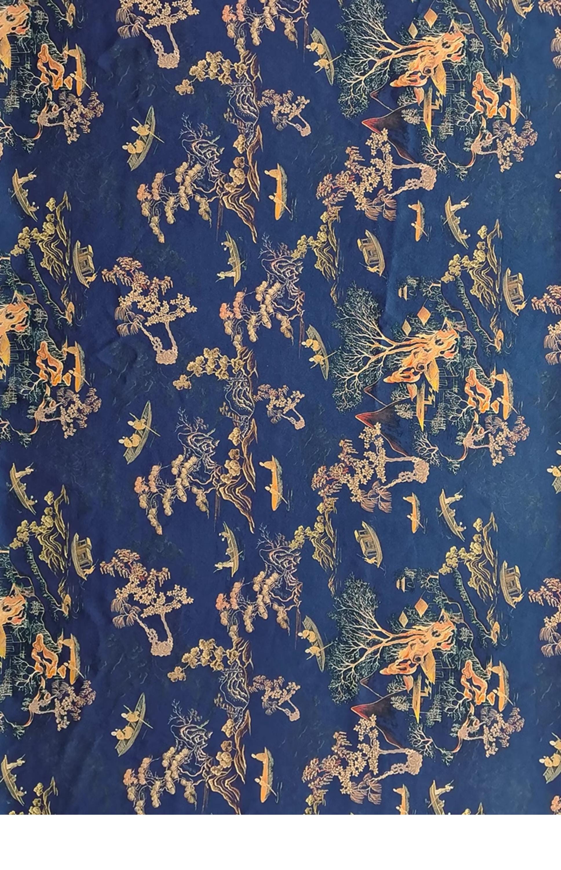 GUYZCW - Handmade 40 Momme Mud Silk Satin Fabric - 112cm By the Yard