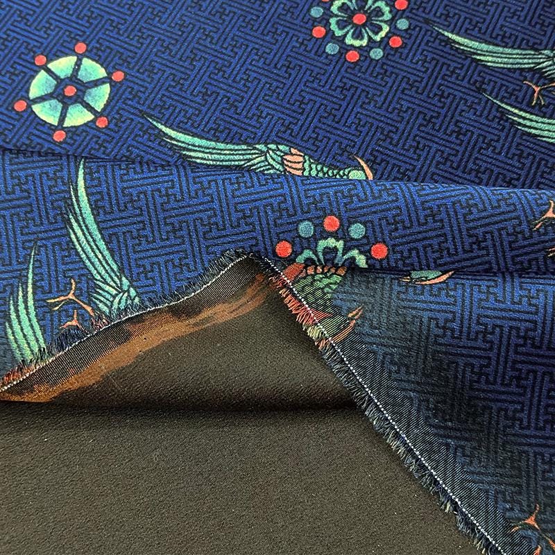 GUYQUN - Handmade 40 Momme Mud Silk Satin Fabric -112cm By the Yard