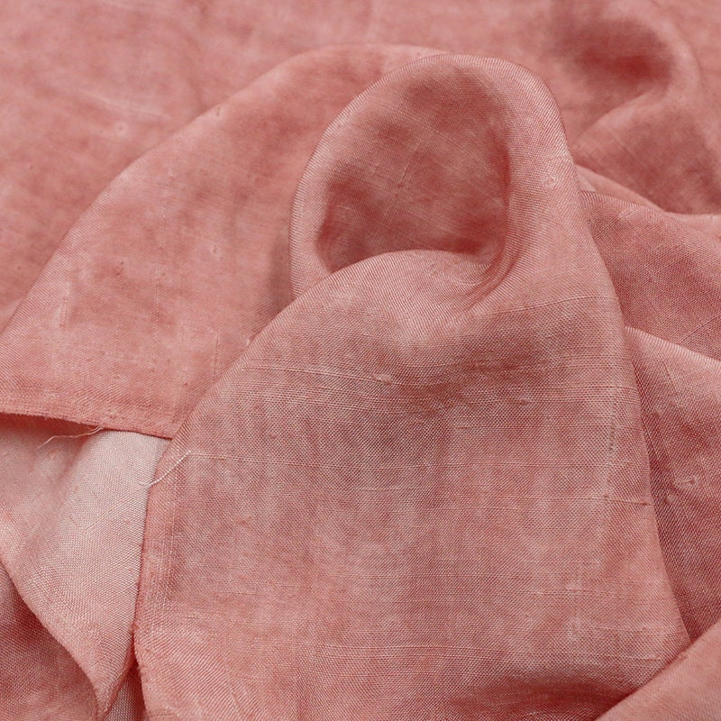 OLDH - Handmade Gambiered Ganton Tussah Silk Fabric - 110cm wide by the Yard