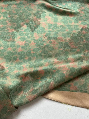 CFLVPT - Handmade 40 Momme Mud Silk Satin Fabric - 114cm By the Yard