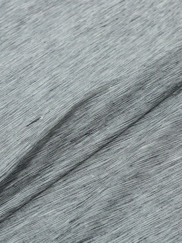 JILIBH - Handmade Gambiered Ganton Tussah Mud Silk Fabric - 107cm wide by the Yard