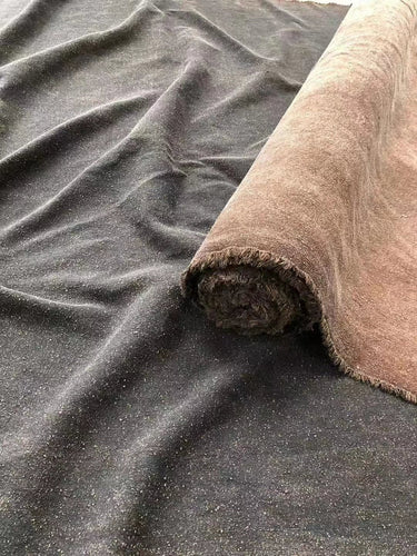 ZUOSI - 40 Momme Wild Tussah Silk Gambiered Ganton Silk Fabric - 110cm wide by the Yard