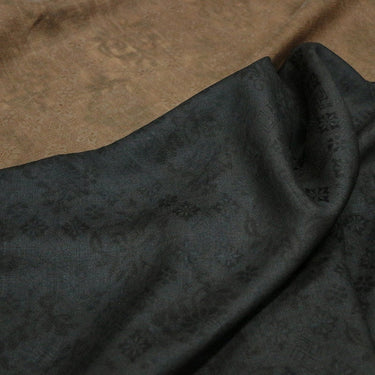 WANZIWEN - 19 Momme Handmade Jacquard Tussah Silk Mud Silk Fabric - 110cm by the Yard