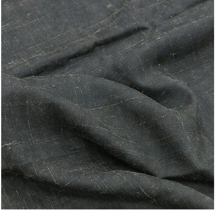 WASHEI - 45 Momme Handmade Old Style Gambiered Ganton Tussah Silk Fabric - 108cm wide by the Yard