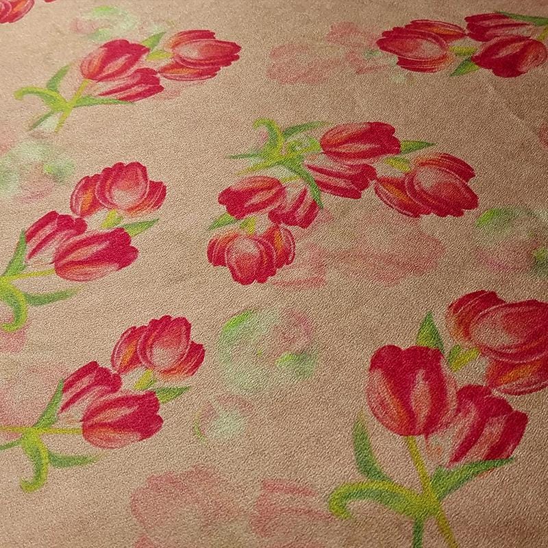 GUYUJX - Handmade 40 Momme Mud Silk Satin Fabric - 112cm By the Yard