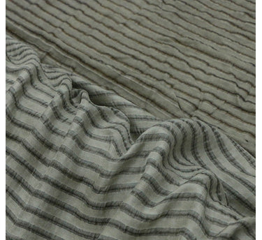 BOSI - 14 Momme Vintage Style Dirty Dyed Silk Cotton Fabric - 130 cm wide by the Yard