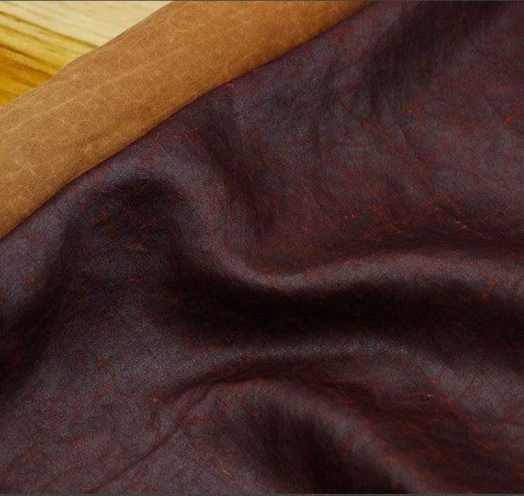 YOLANG - 22 Momme Handmade Plant Dye HongYunSha Silk Fabric, 130cm by the Yard