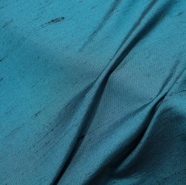 JILIL - Handmade Gambiered Ganton Tussah Mud Silk Fabric - 120cm wide by the Yard