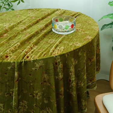 ZSRLHL - 55 Momme Pear Blossom Pattern with Three Background Colors Printed Mulberry Silk Velvet Fabric - 140cm wide by the Yard