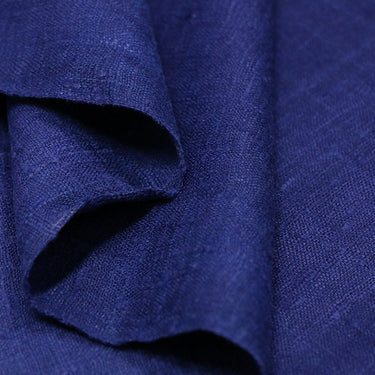 KLYLAN - Handmade Gambiered Ganton Tussah Mud Silk Fabric - 90cm wide by the Yard