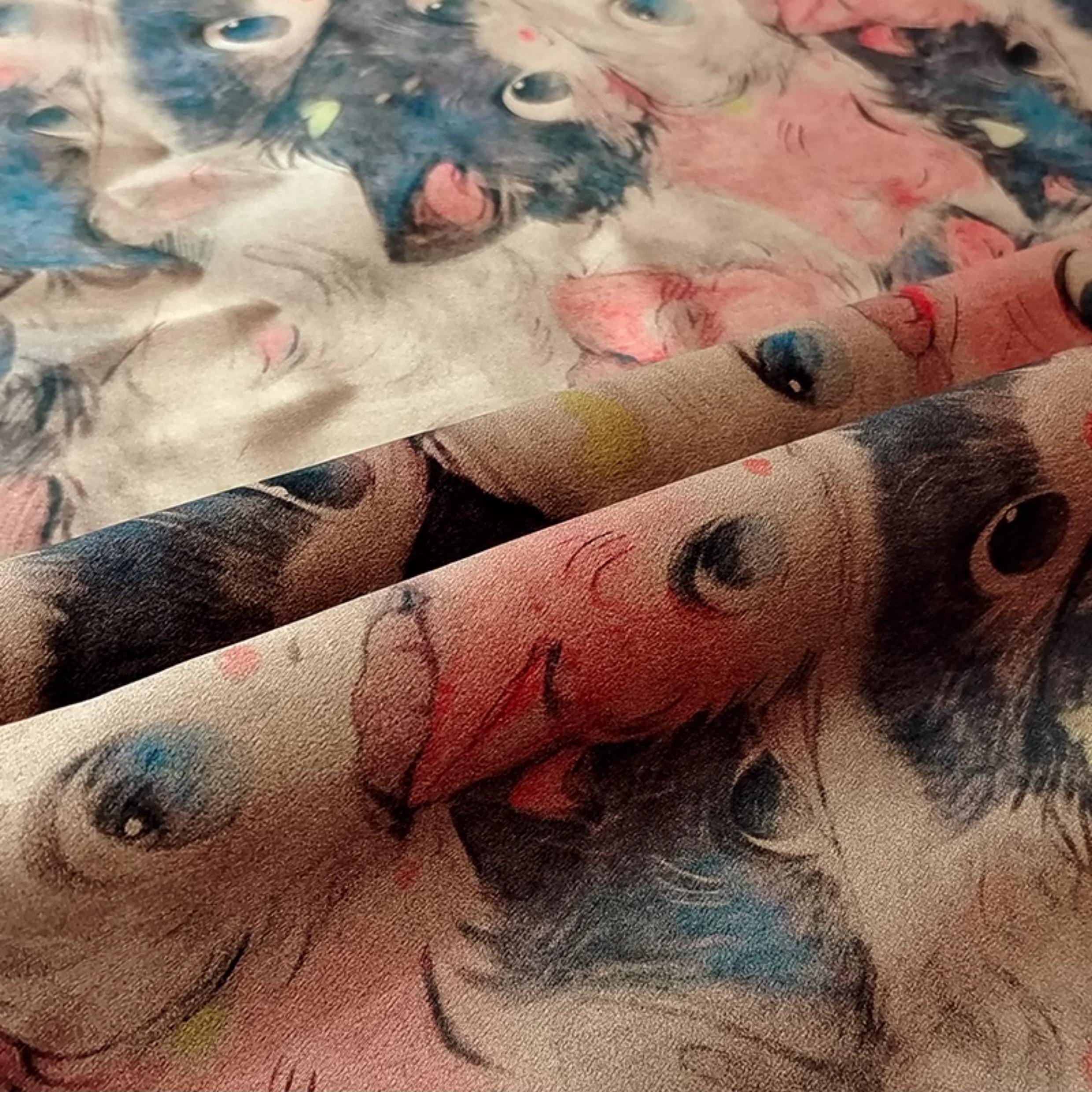 GUYXMI - Handmade 40 Momme Mud Silk Satin Fabric -112cm By the Yard