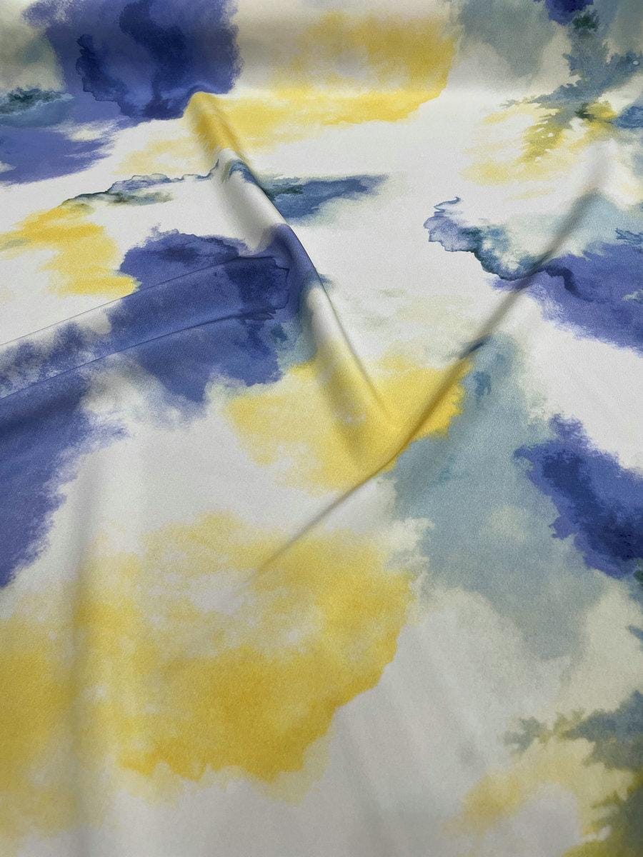 CPYHFC - 30 Momme Stretchy Heavy Crepe de Chine Silk Fabric - 108cm wide by the Yard