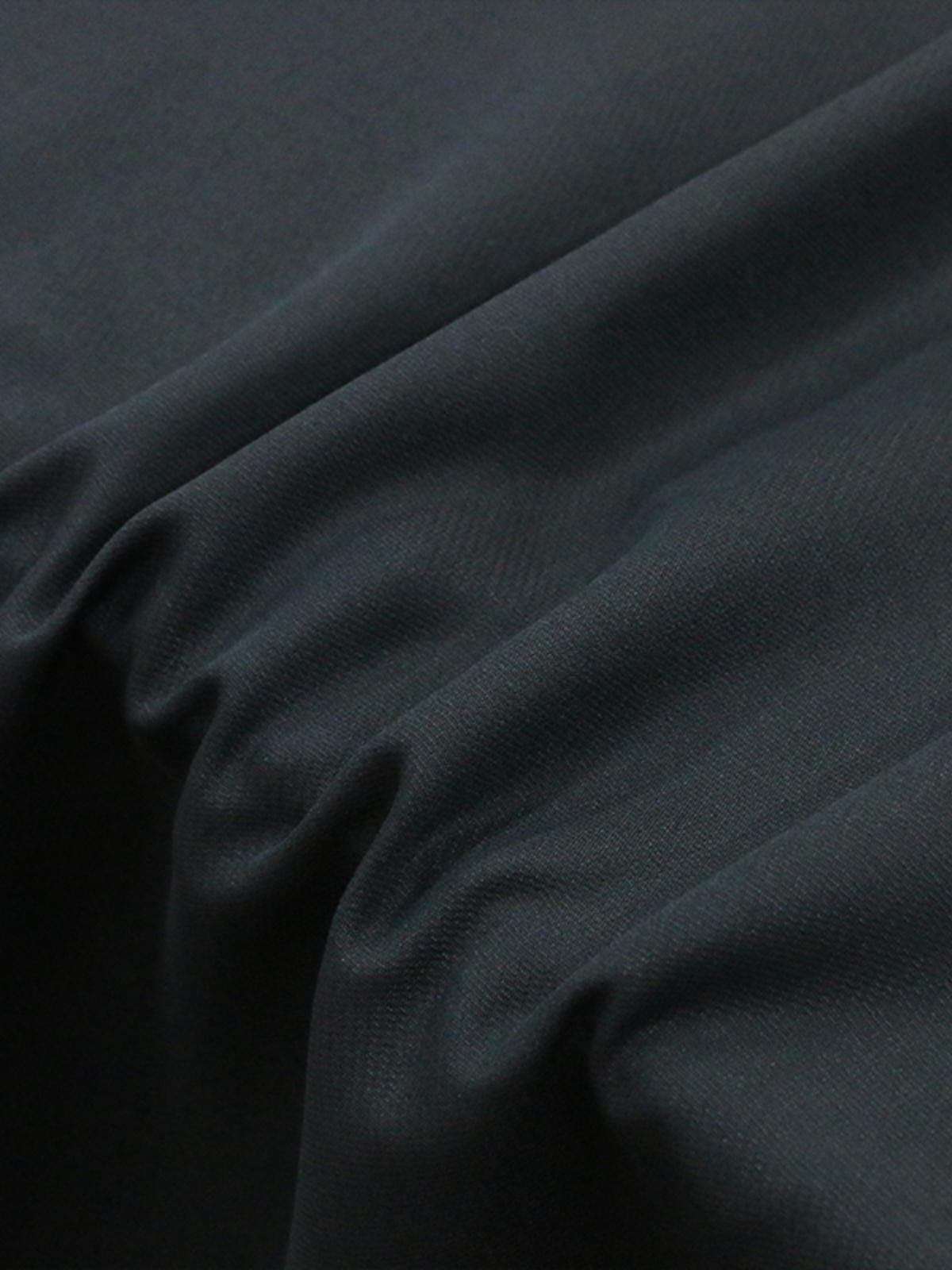 SHZANGQ - 56 Momme Heavy Silk-Wool Blend Crepe Fabric - 135cm By the Yard