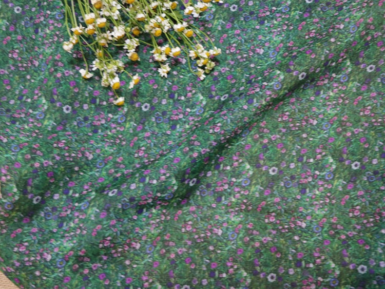 LVYEXIAN - Digital Printing 100 Thread Count Ramie Fabric - 140cm wide by the Yard