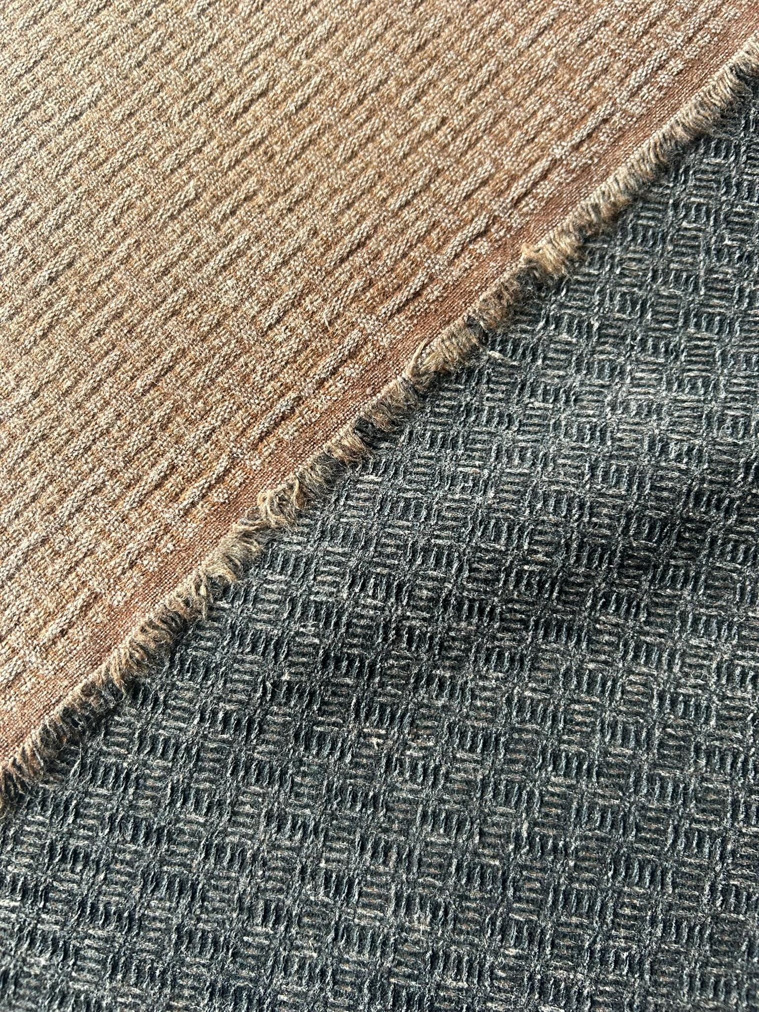 JPXCZWZC - 95 Momme Jacquard Mud Silk Gambiered Ganton Tussah Silk Fabric - 110cm wide by the Yard