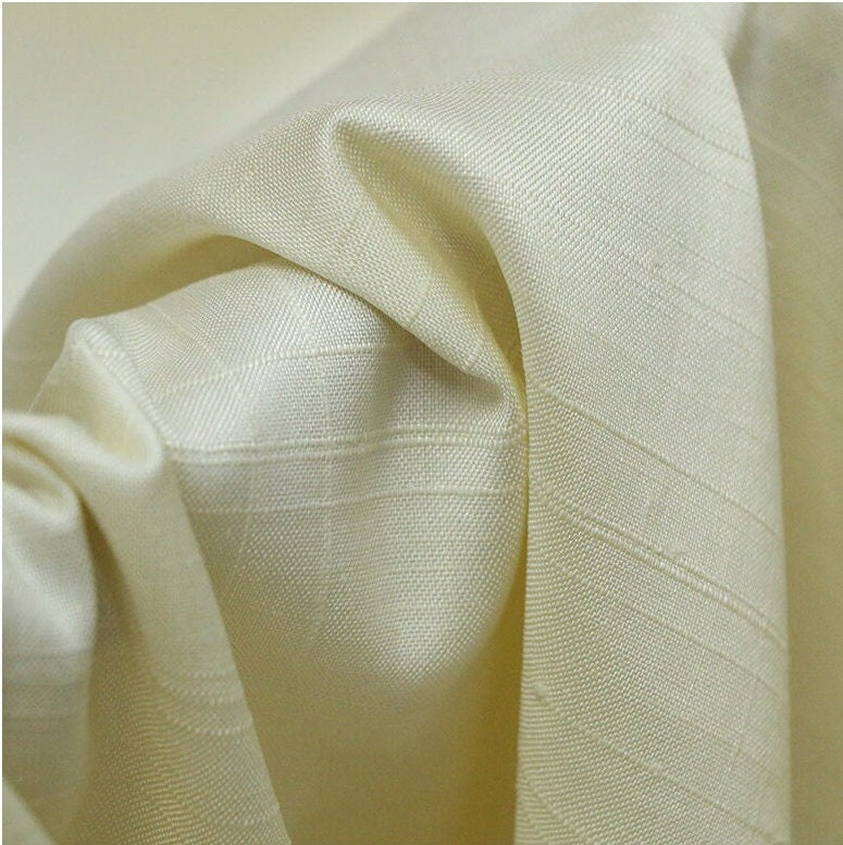 KUIZN - Handmade Double Palace Silk Tussah Silk Silk Fabric - 138cm by the Yard