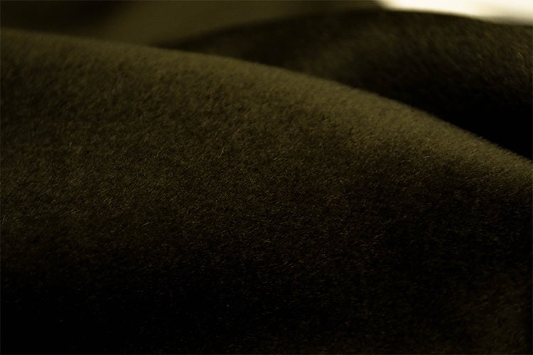JUNLVS - ArmyGreen Double Faced Alpaca Wool Fabric - 150cm wide by the Yard