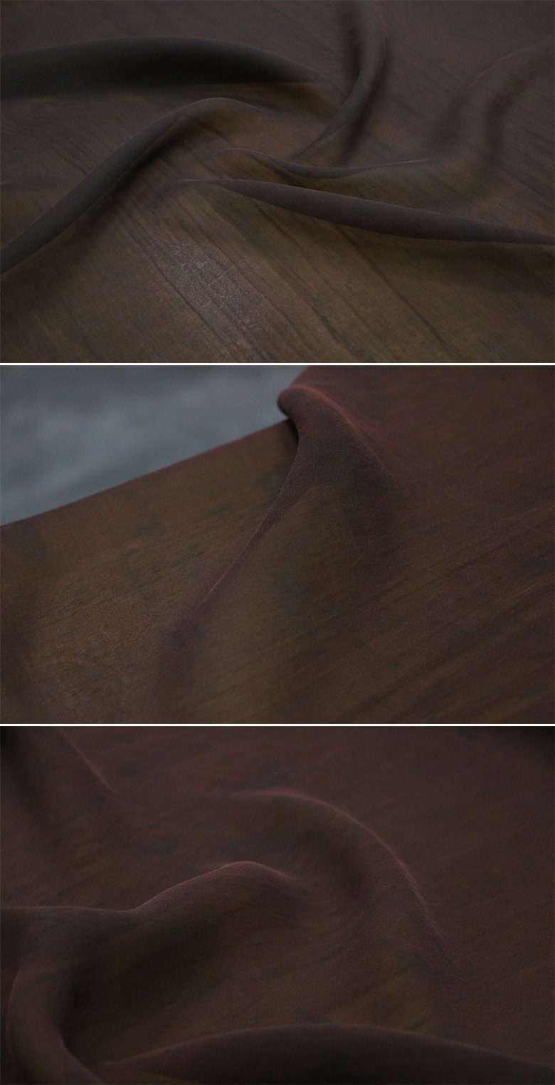 SANSE - Handmade Mud Silk Organza Fabric-By the Yard