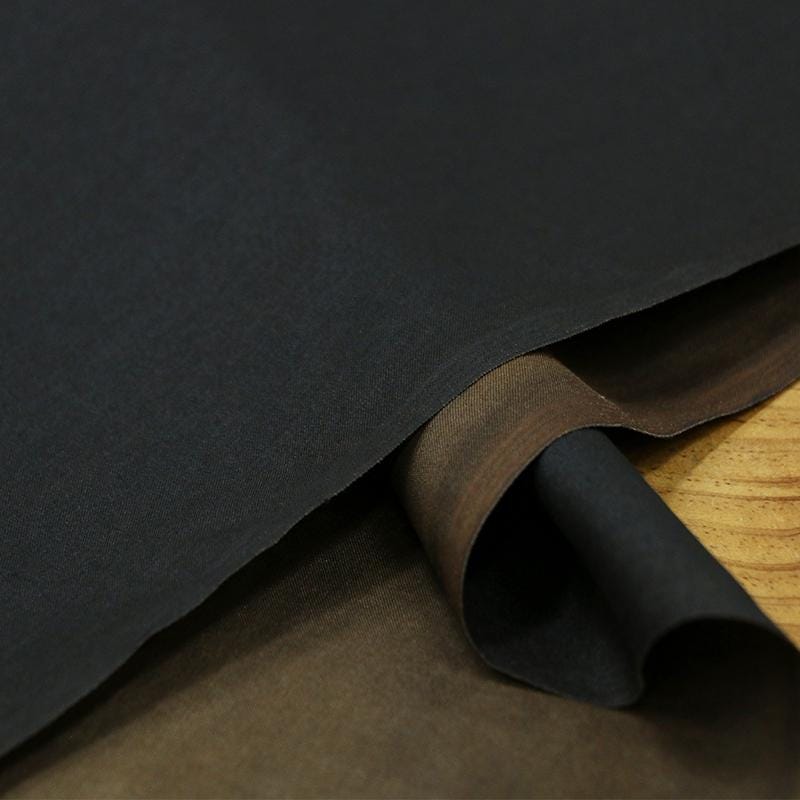 CUNZUO - 19 Momme Handmade Pure Tussah Silk Gambiered Ganton Gauze Silk Fabric ,110cm By the Yard