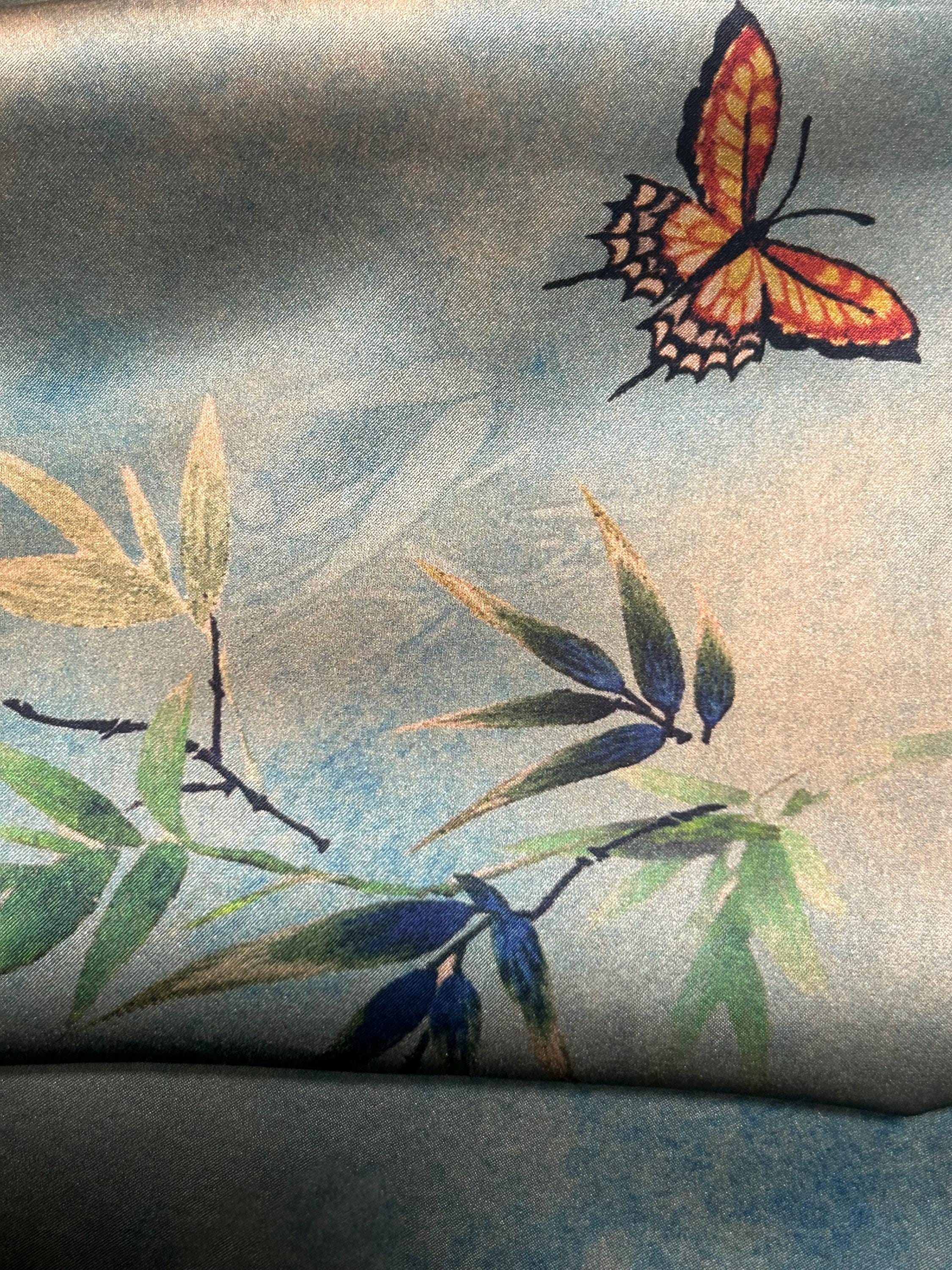 GUYLVD - Handmade 40 Momme Mud Silk Satin Fabric - 110cm By the Yard