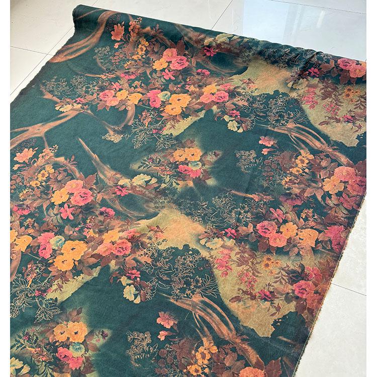 CFLYTH - Handmade 38 Momme Mud Silk Satin Fabric - 112cm By the Yard