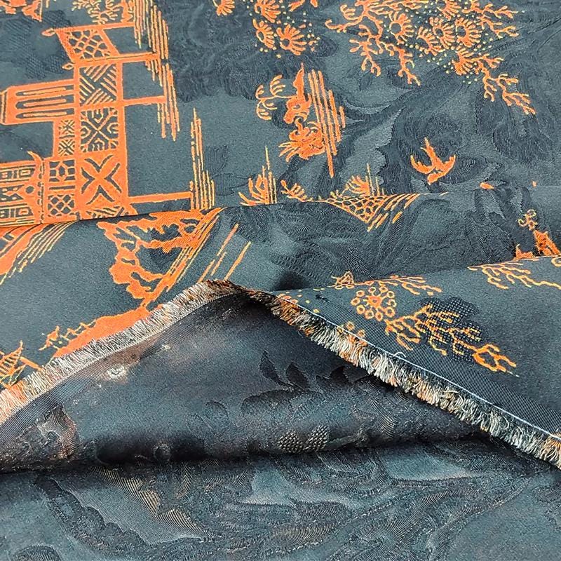 GUYQLY - Handmade 40 Momme Mud Silk Satin Fabric - 112cm By the Yard