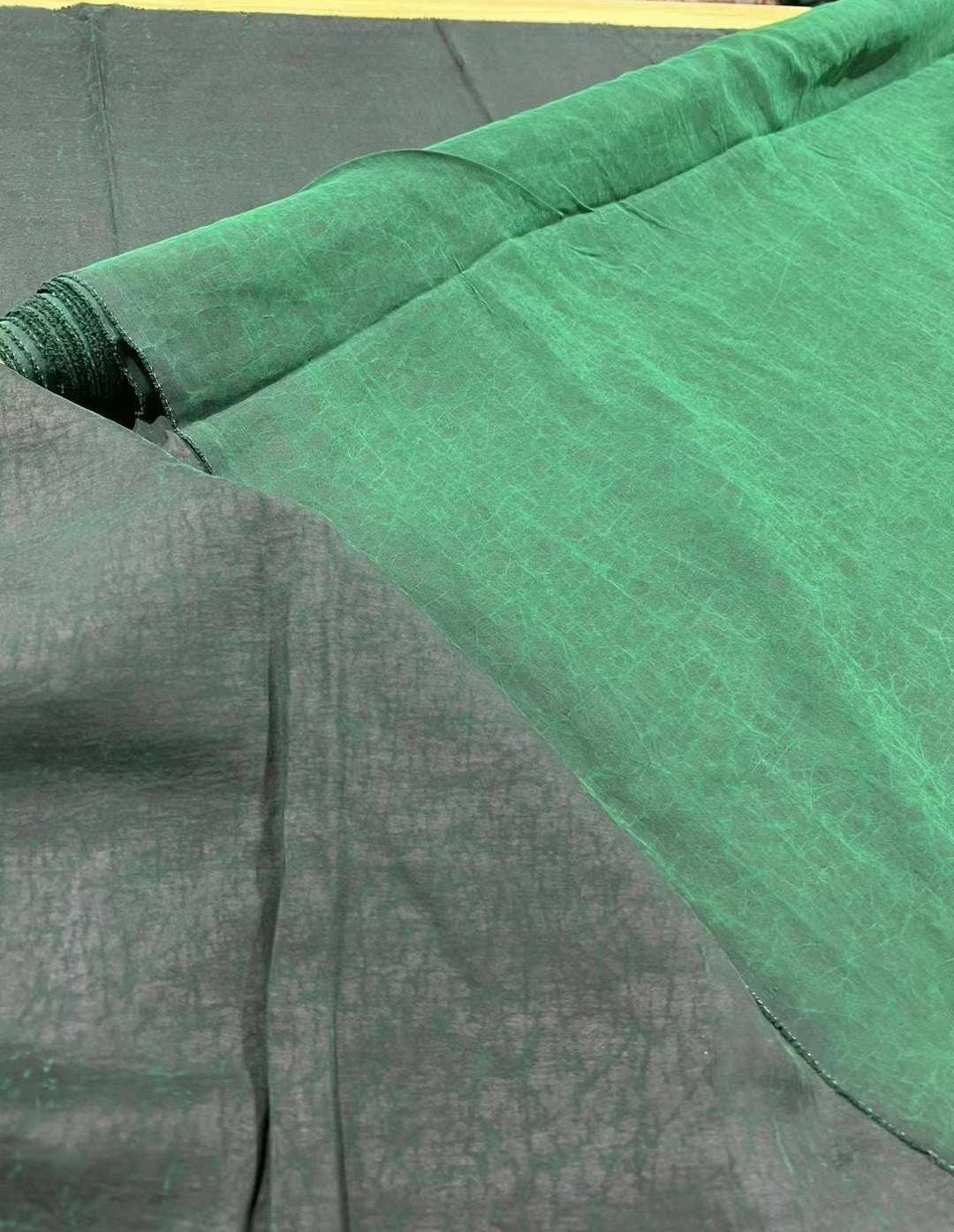 CUILVGUI - Handmade Mud Silk Gambiered Ganton Silk Fabric - 110cm width by the Yard