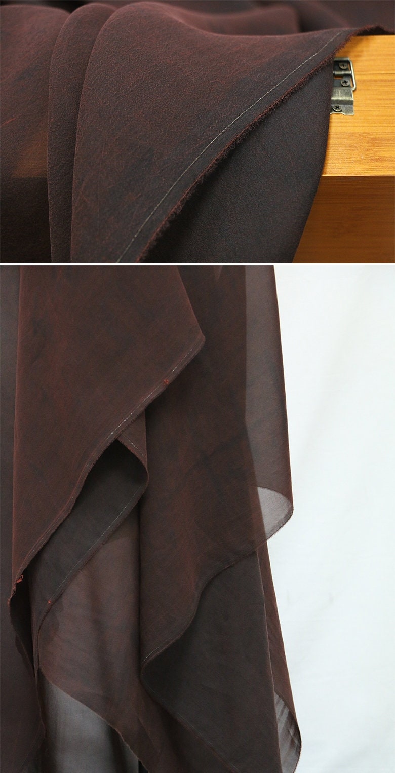 SANSE - Handmade Mud Silk Organza Fabric-By the Yard