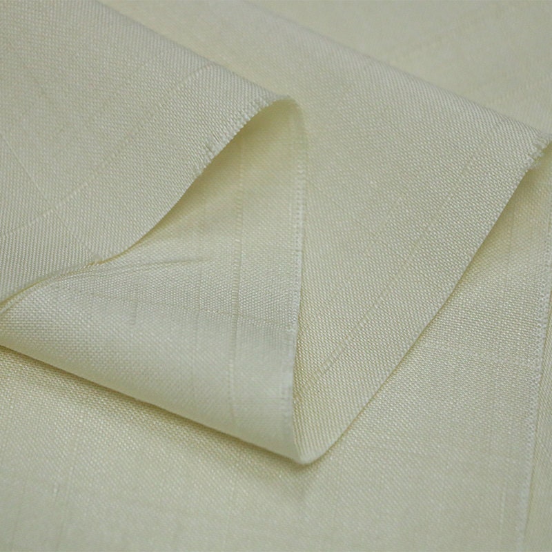 KUIZN - Handmade Double Palace Silk Tussah Silk Silk Fabric - 138cm by the Yard