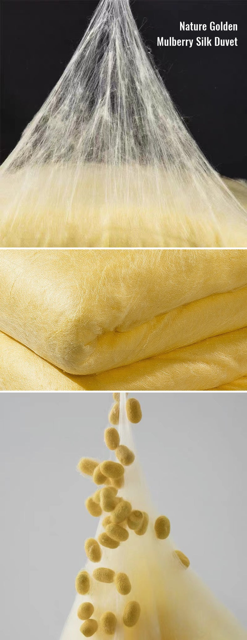 Premium 100% Mulberry Silk Duvet