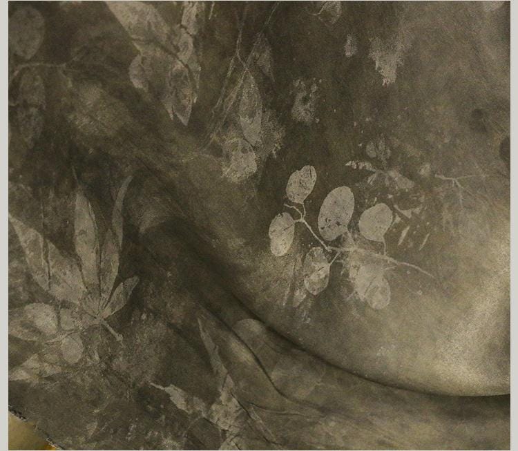 YSLXZ - 22 Momme Eco Friendly Plant Dye Liuxiang Crepe Silk Blend Rayon Fabric - 133cm wide by the Yard