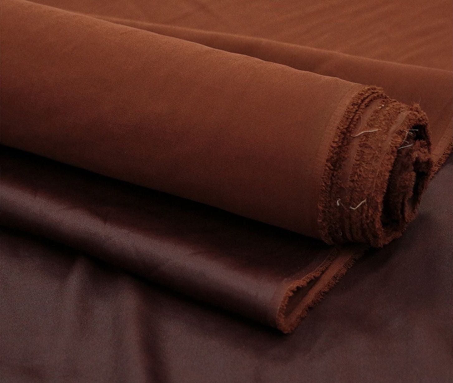 REDTAN -25 Momme Handmade Stretch Satin Plant-dye HongYunsha Mulberry Silk Fabric - 130cm wide by the Yard