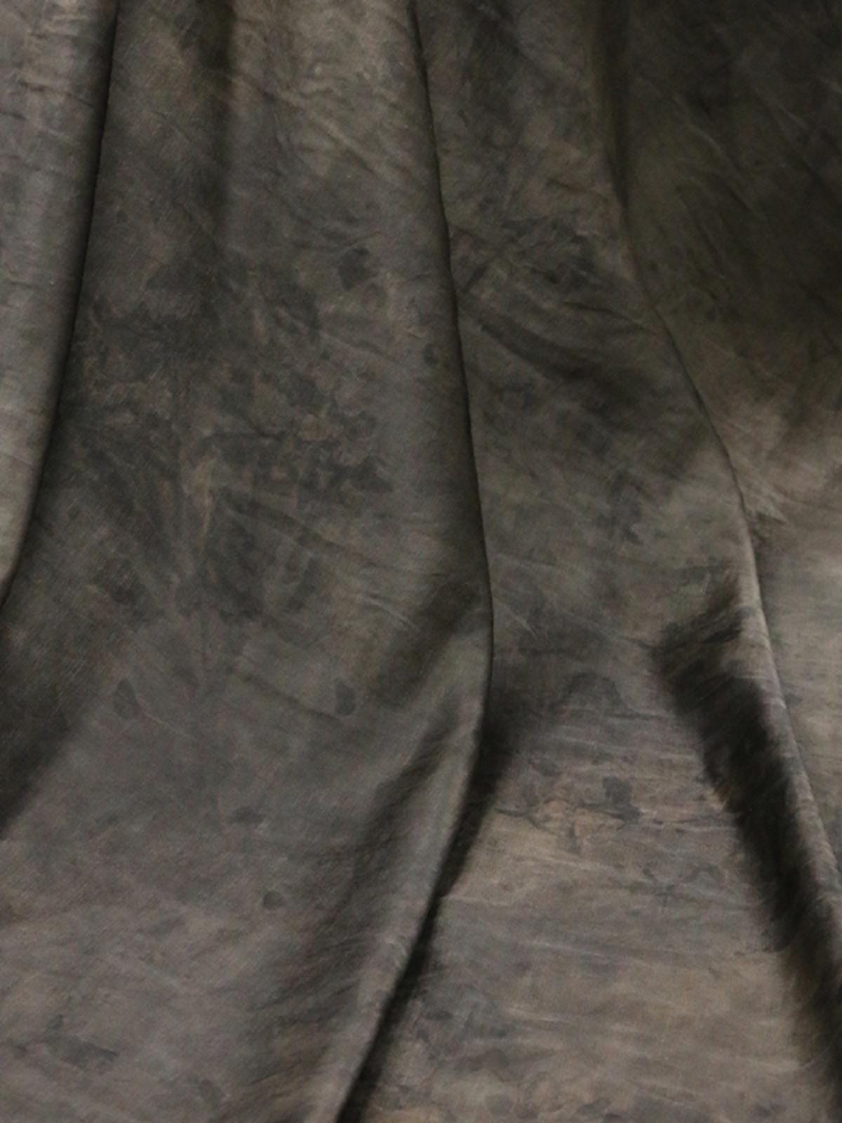 SIMAFG - 29 Momme Eco Friendly Plant Dye Silk-Linen Blend Mud Dye Fabric - 138cm wide by the Yard