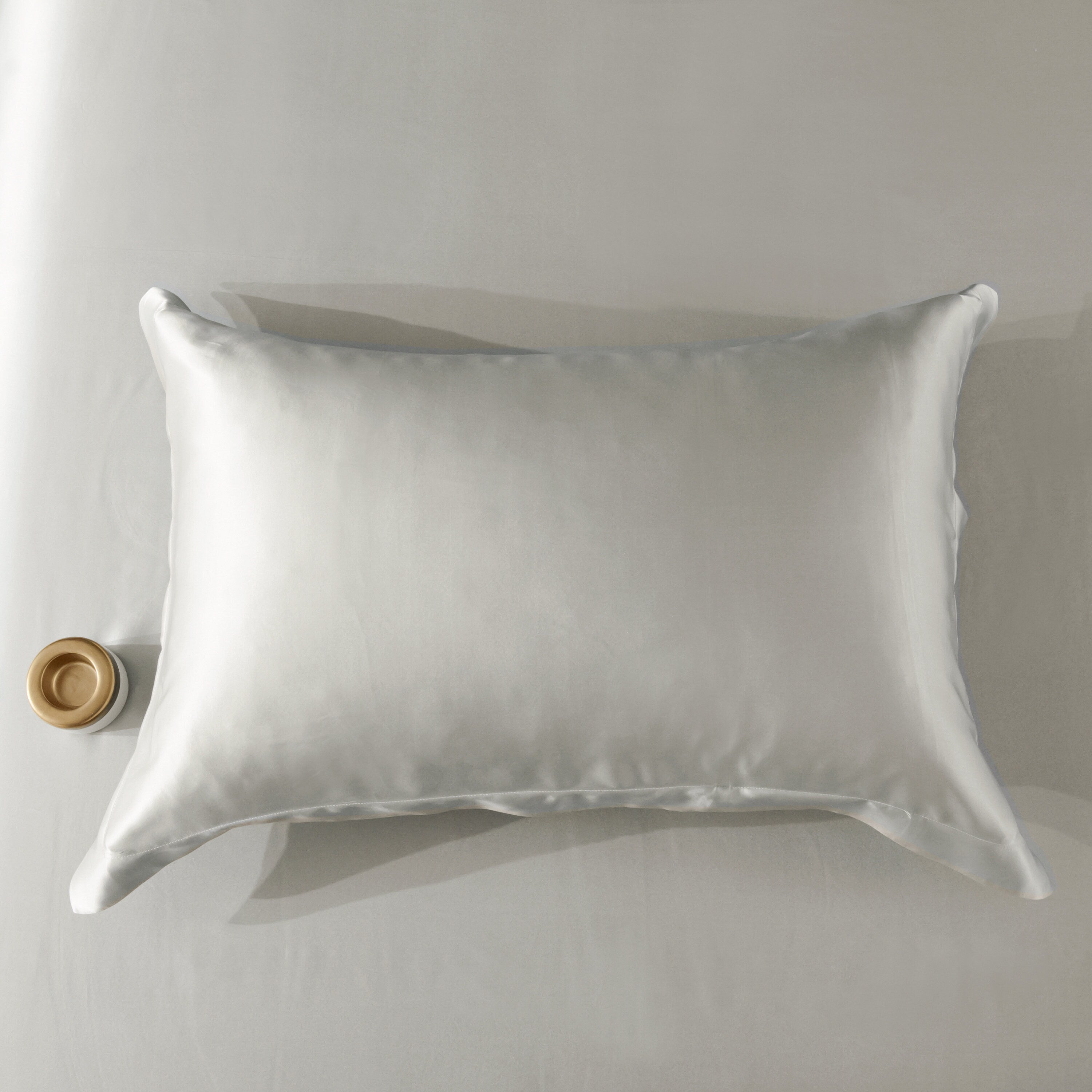 Charmeuse Pure silk duvet cover in Ivory 22mm thickness, Smooth, Sleep beauty Silk Bedding for King, queen, custom size.