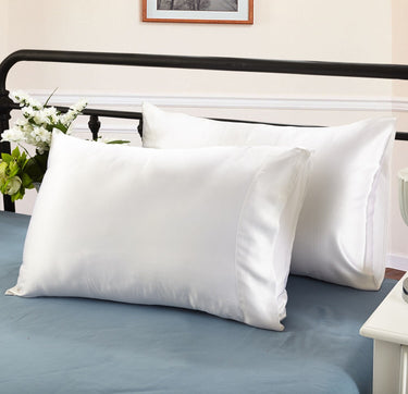 30mm Solid Optical White, Handmade with 100% 6A Pure Silk, Beauty Sleep Anti Ageing/Wrinkles, for King, Queen, Customized sizes Bedding.