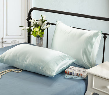 16mm Silk Pillowcase, Handmade with 100% 6A Pure Silk, Beauty Sleep Anti Ageing/Wrinkles, for King, Queen, Customized sizes Bedding.