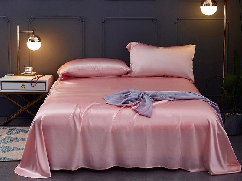 Silk sheet - 25 momme grade 6A 100% mulberry silk sheet, flat sheet, pure silk sheet