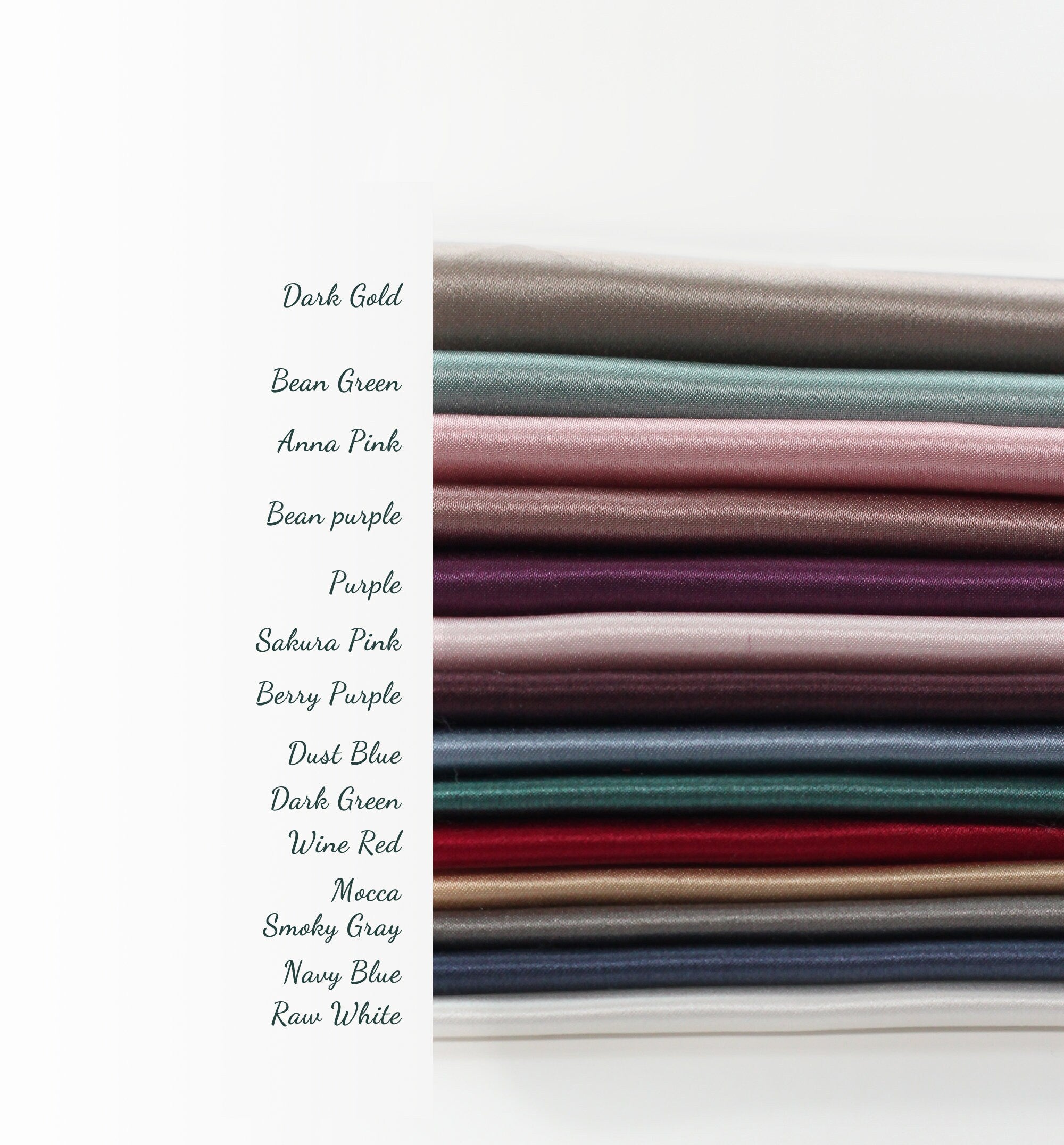 25mm 100% Pure Silk, Handmade Mulberry Silk Duvet Cover in Bean Green, Super Luxury Smooth Silk Bedding for King, Queen, Custom sizes.