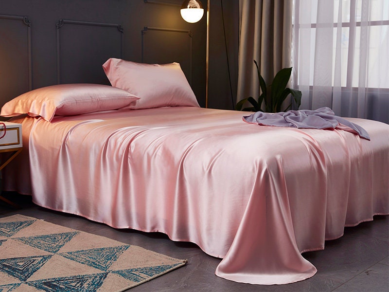 Silk sheet - 25 momme grade 6A 100% mulberry silk sheet, flat sheet, pure silk sheet