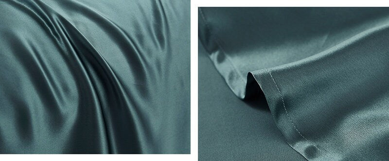 Charmeuse Flat Sheet/Handmade Silk Sheet/25mm 100% Pure 6A Silk/Silk Bedding/Queen Sheet/King Size/Luxury Gift for Her/GIFT FOR HIM