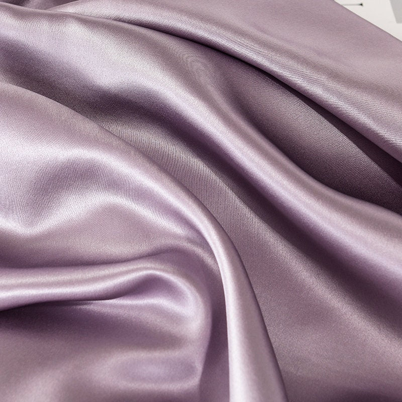 Fitted Silk Sheet Set . Made in 19mm 100% 6A Mulberry Silk. Multi Solid colors