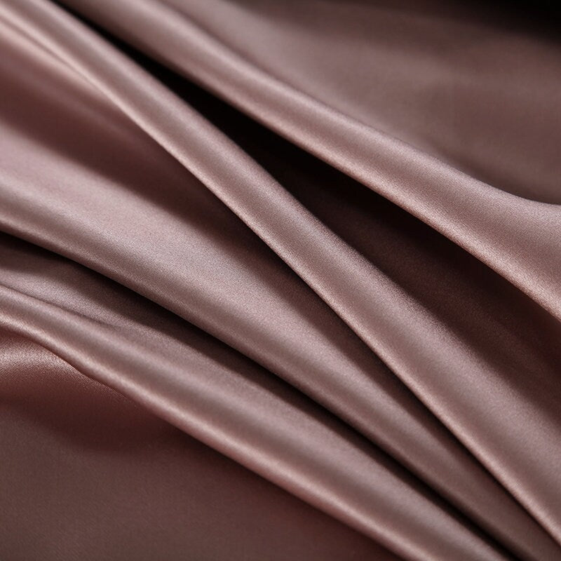 15 Colors Fitted Silk Sheet Set . Made in 25mm 100% 6A Mulberry Silk. Multi Solid colors