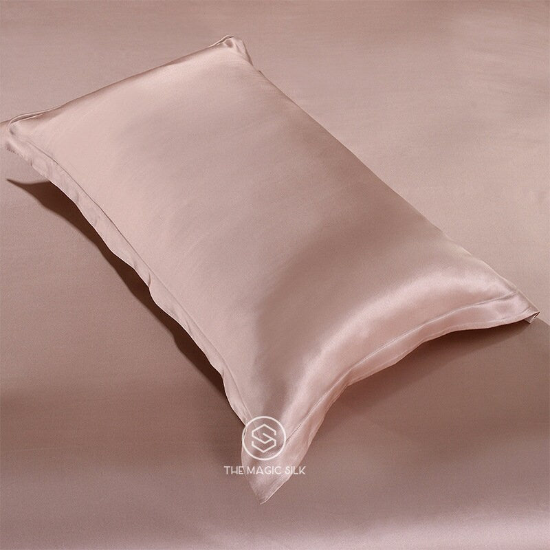 ANNA PINK - 16 Momme 100% Silk Bedding 4pcs Suite