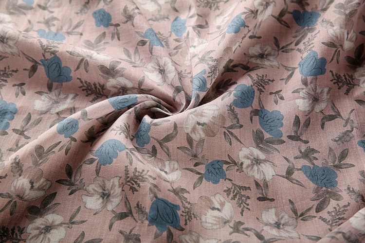 LUXU - Digital Printing 42 Thread Count Ramie Fabric - 140cm wide by the Yard