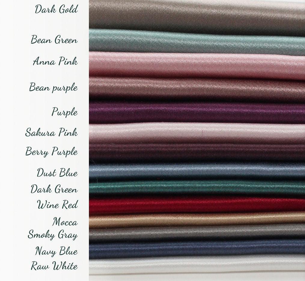 16 Solid Colors Fitted Silk Sheet Set in 25mm silk .