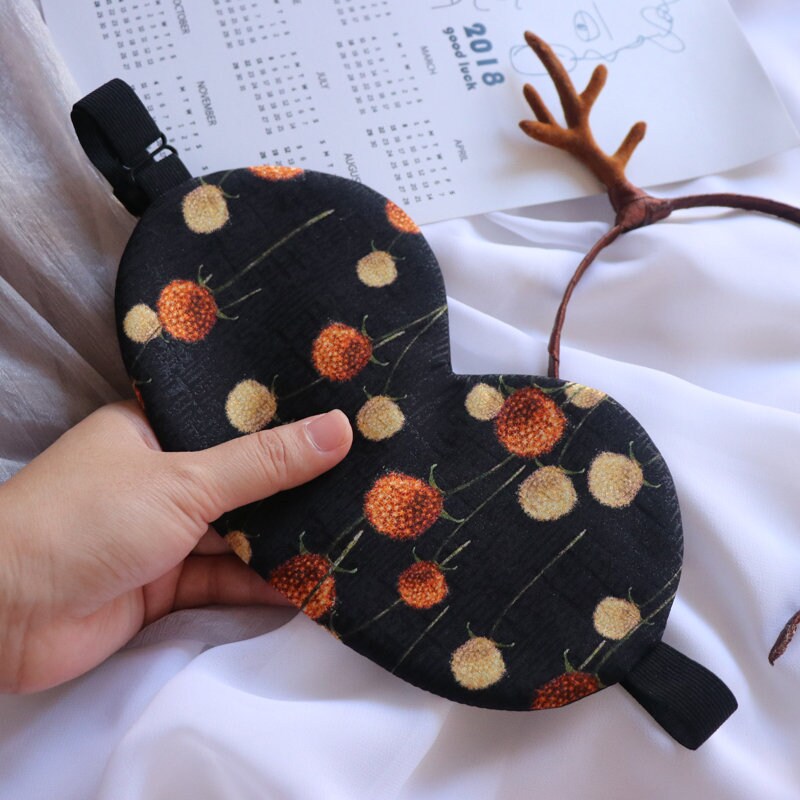 Sweet Dandelion 100% Silk Eye Mask