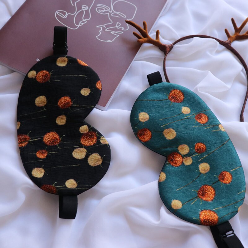 Sweet Dandelion 100% Silk Eye Mask