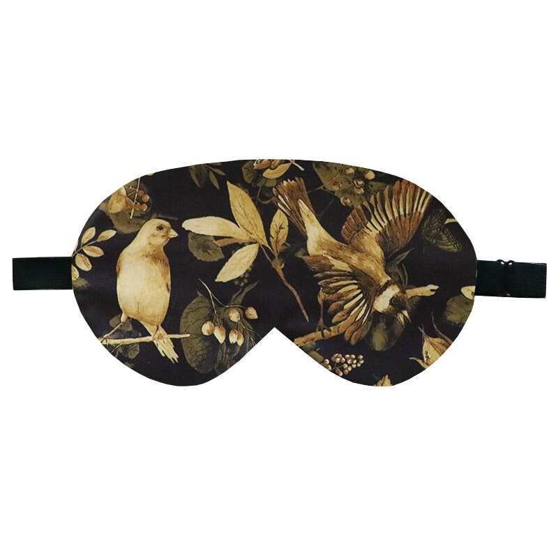 SKYLARK VINTAGE Style 100% Silk Eye Mask