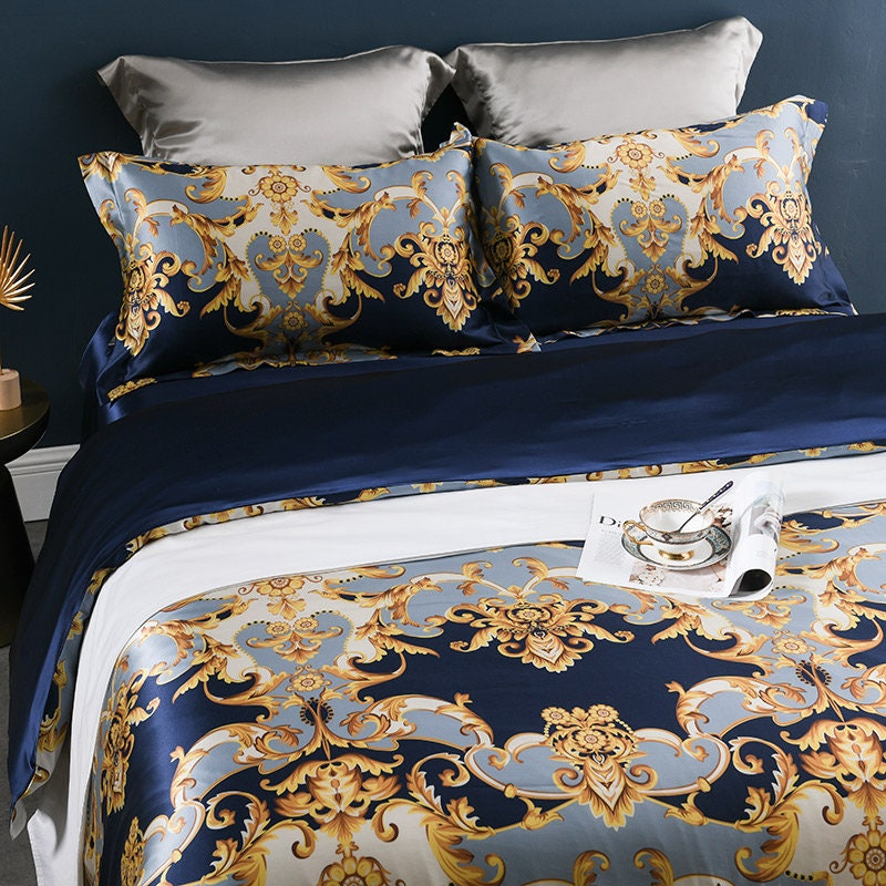 JINGYE - 19 Momme Silk Bedding Suite 4pcs